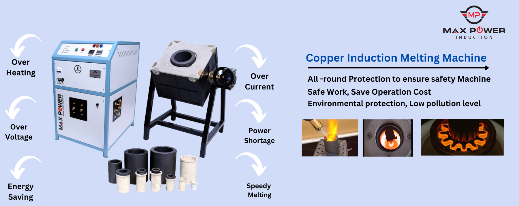 Copper Induction Melting Machine